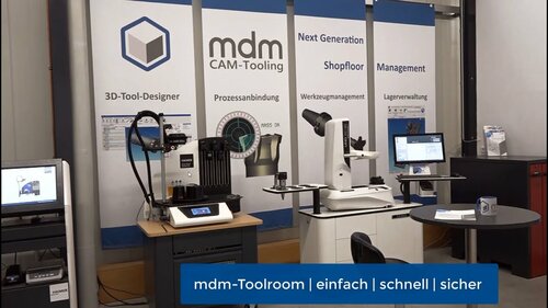 mdm Toolroom | Werkzeugverwaltung und Shopfloor-Management, Mastercam - Deutschland